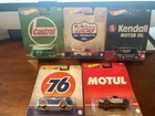2023 Hot Wheels Pop Culture "Vintage Oil" Complete Five Car Set