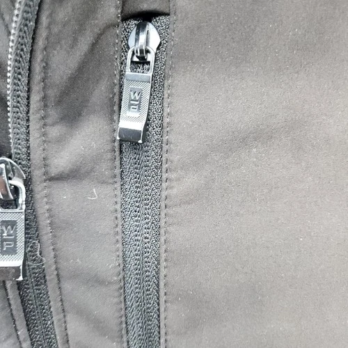 Weatherproof Jacket Mens 2XL Black Softshell Fleece Lined Zip Pockets Casual image 6