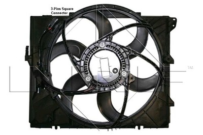 1x NRF 47209 Lüfter Motorkühlung für BMW