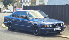 1995 BMW E34 540i V8 RHD BMW Individual Specification Avus Blue Metallic Rare UK