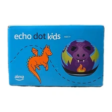 Amazon Echo Dot Kids Dragon 5th Gen release Kids Parental Controls New Sealed!