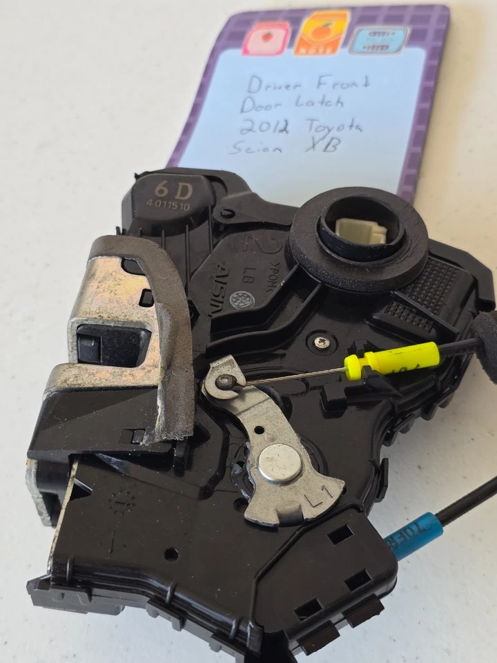 Actuador de pestillo de puerta delantera para conductor Scion XB 2012 lado izquierdo del conductor (A Foto 4 de 4