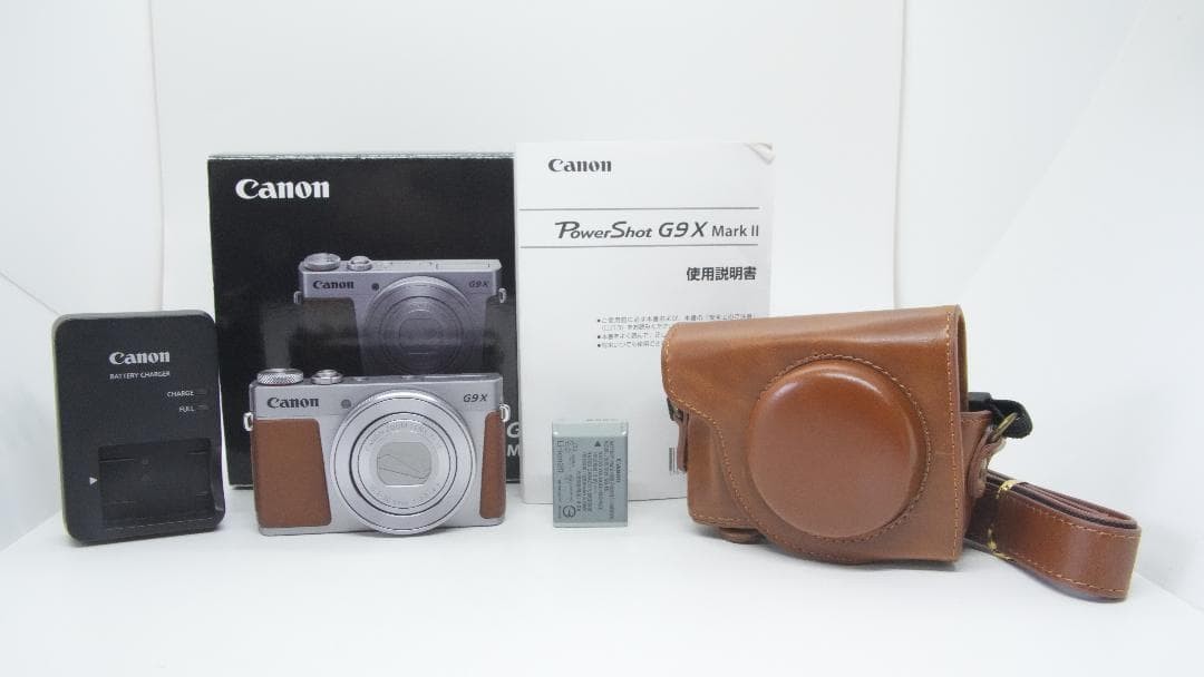 Canon Powershot G9X Mark II Compact Digital Camera Tested Working Japan
