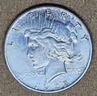 1922-S Peace Silver Dollar 90% US L14
