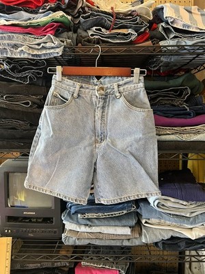 Vintage Paris Blues hi rise Talon Zipper 80s 90s denim jean shorts Size 3 Junior