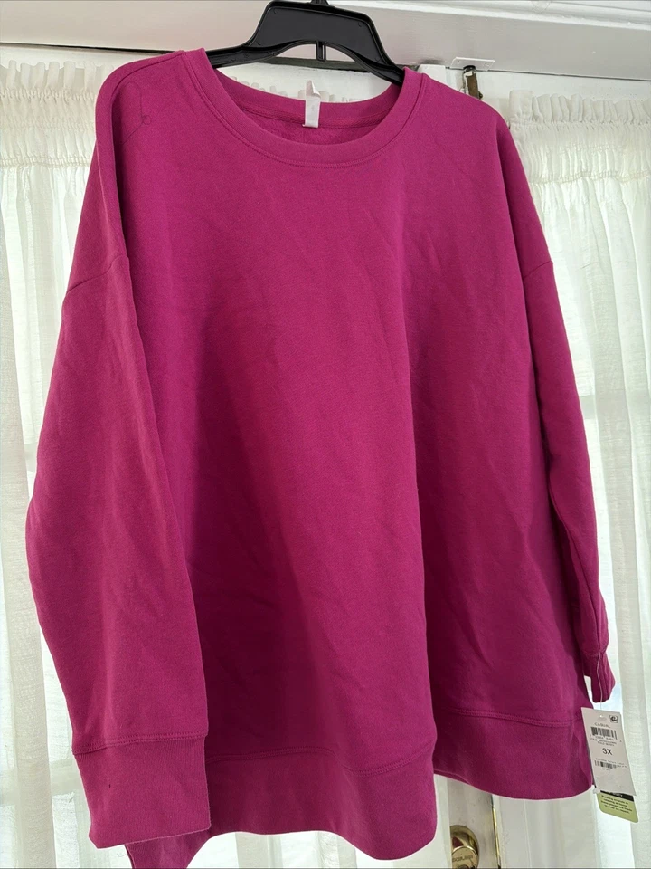 IDEOLOGY TOP MUJER TALLA XXLARGE RENDIMIENTO ROSA, RAPIDRY UPF 30+ MANGA LARGA Foto 2 de 4
