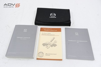 2021 MAZDA 3 SELECT OWNER OWNER'S MANUAL USER GUIDE BOOK W/ CASE OEM