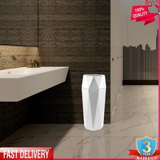 Free Standing Trash Can Commercial Silver Garbage Can Indoor Steel Trash Can