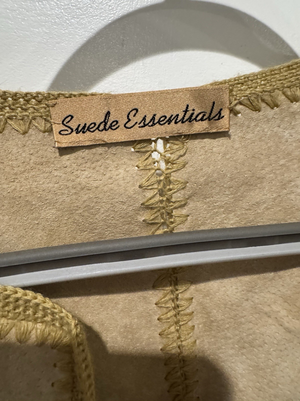 Vintage Suede Essentials Patchwork Suede Coat - image 11