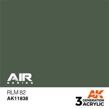 AK Interactive AK11838 Acrylic 3G Air RLM 82 17ml