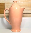 P86 Fiesta APRICOT Coffee Server with Lid ~ Fiestaware Coffee Pot Peach