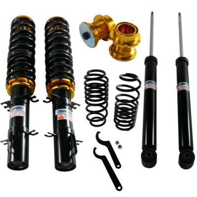 JDMSPEED COILOVER Suspension KIT FOR VW GOLF/ GTI/ JETTA MK4 99-05 Shock Struts
