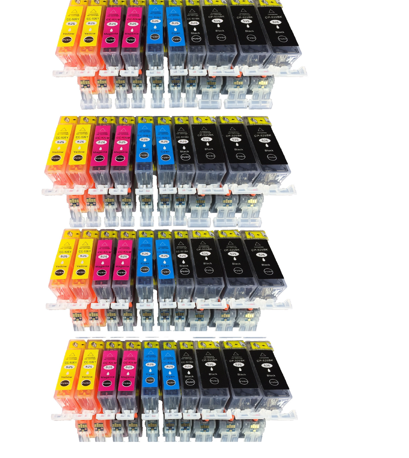 20 TINTE PATRONEN F&uuml;r CANON PIXMA IP4850 IP4950 IX6550 MG5150