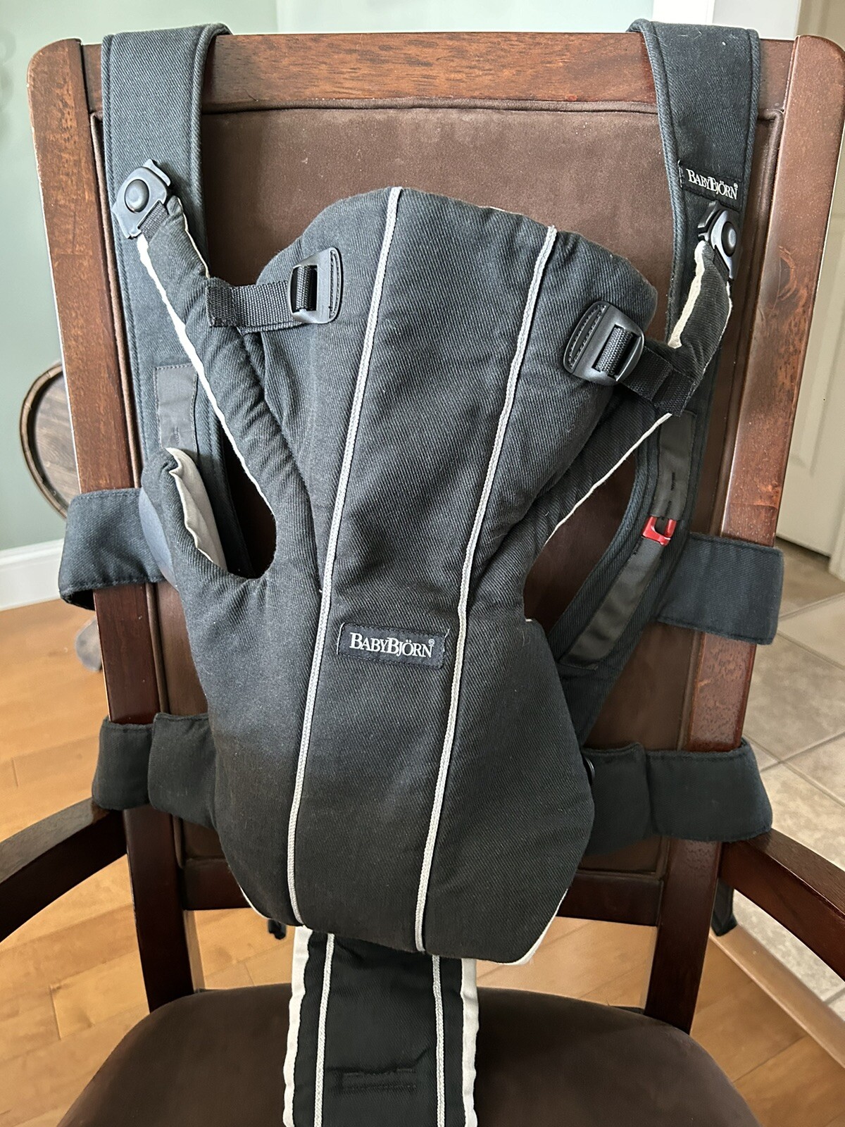 BABY BJORN Baby Carrier Classic Black 8-25 lbs. Original Cotton Infant-Toddler-image