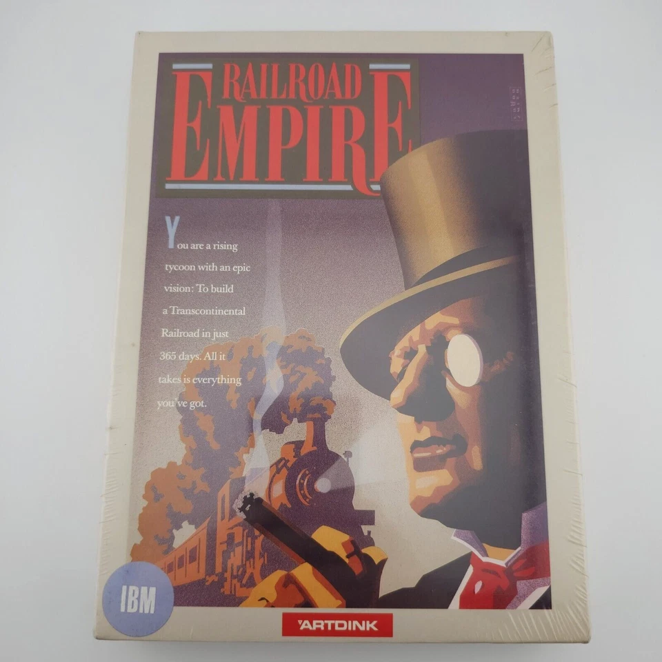 Railroad Empire, 1989, Big Box, New & Sealed - Image 2 of 4
