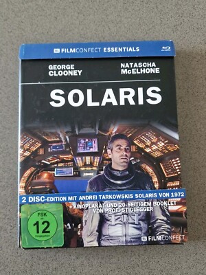 Solaris , Mediabook Film Confect Essentials ,Sci- Fi George Clooney, Bluray&DVD 