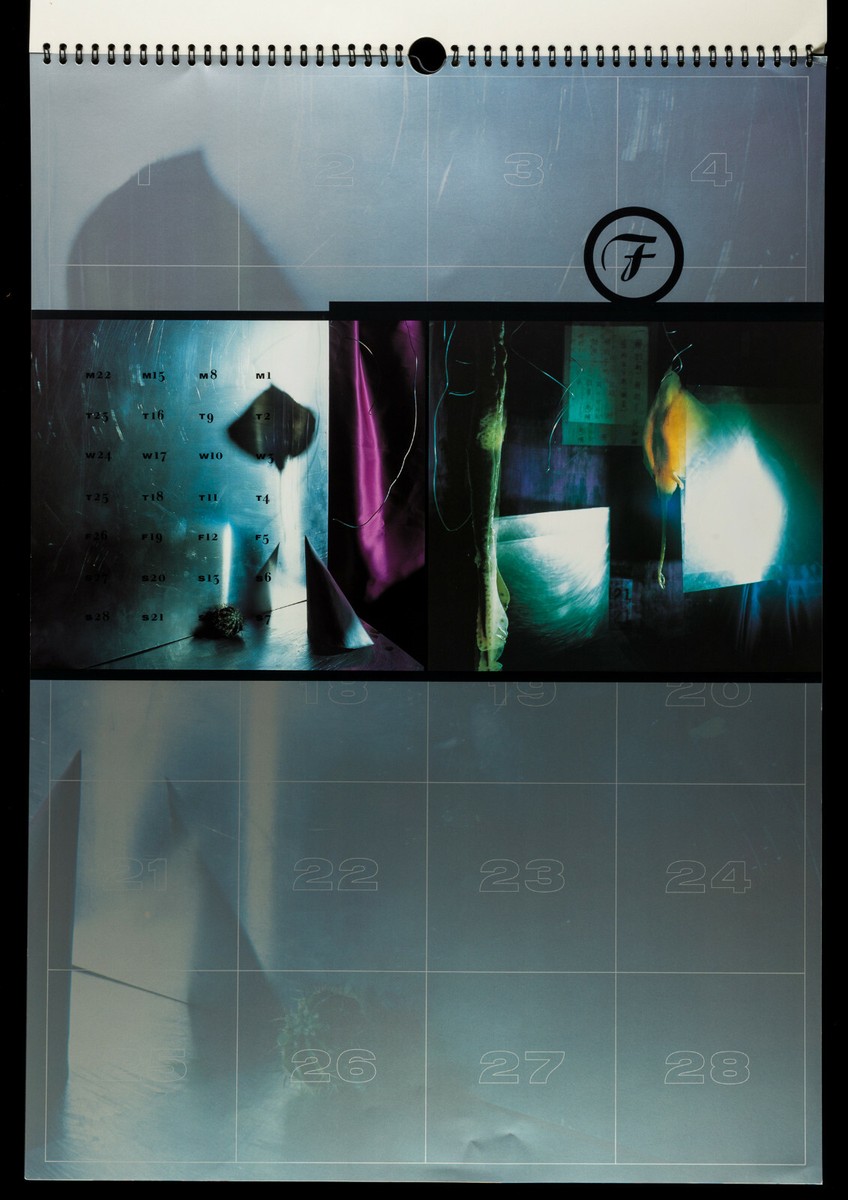 Rare - 1993 Vaughan Oliver/4AD/23 Envelope Anantomy Calendar