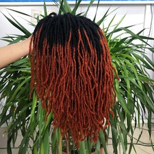 Thin Dreads Wigs for Black Women and Men Afro Braided Wigs Faux Locs Twists Wigs