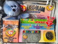 Ty Beanie Babies Official Club PLATINUM Edition Membership Kit 1999 NEVER OPENED