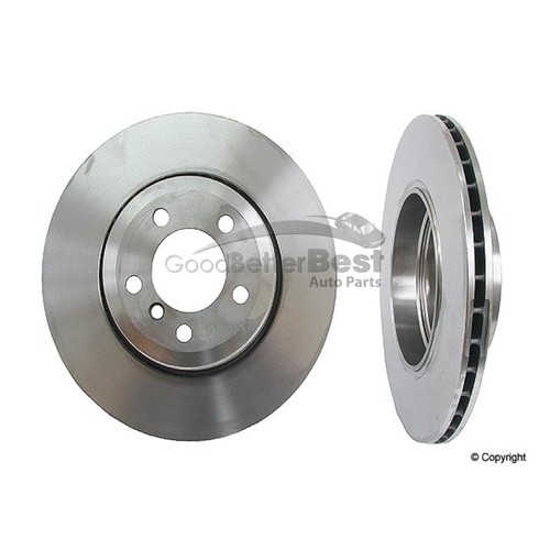 One New Zimmermann Disc Brake Rotor Rear 150343820 34216765889 for BMW