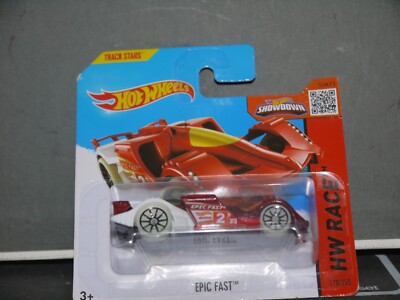 hot wheels auto Epic Fast 2013 Short Card rot 170/250 HW Race