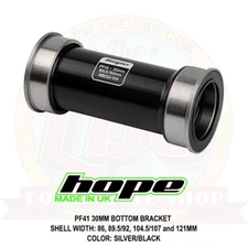 Hope PF41 30mm Bottom Bracket 86, 89.5/92, 104.5/107, 121mm Shell - Brand New