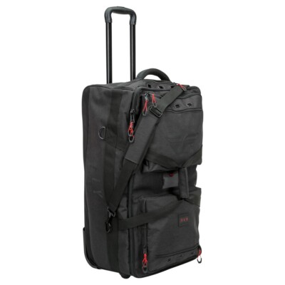 Fly Racing Tour Roller Duffle Gear Bag for Motocross / Snowmobile Black