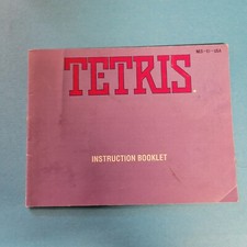 Tetris Manual NES