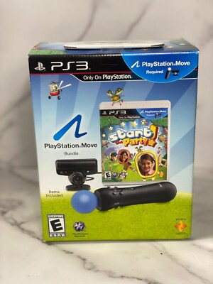 Sony Playstation PS3 Playstation Move Bundle Start The Party NEW Sealed 