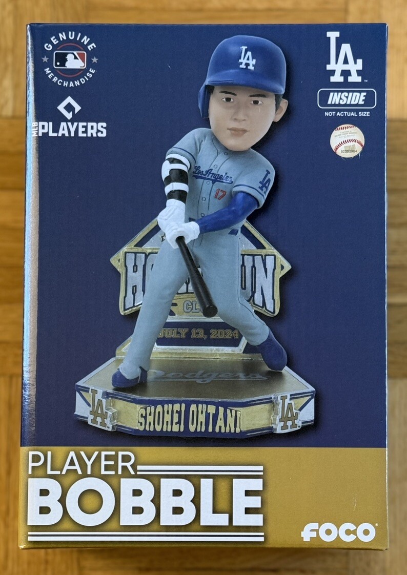 SHOHEI OHTANI BOBBLEHEADS DODGERS 200TH CAREER HOMERUNS FOCO NEW