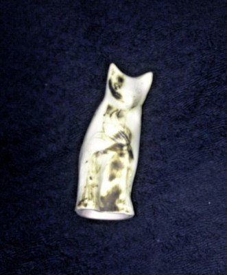 KARNE 5 Artikel inkl. ABSTRAKTES RELIEF KATZE + VASEN KUNSTKERAMIK STUDIO JOHN BEUSMAN