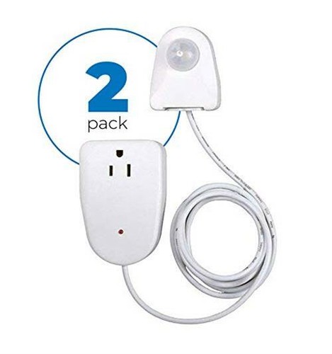 Westek Indoor Plug-In Corded Motion Activated Light Control Assorted Sizes 