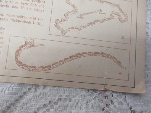 1935 Das ÖVA Sachsenspiel Klapptafel mit geograph. Angaben Reklame VERSICHERUNG - Bild 6 von 8