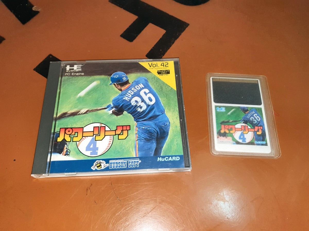 新品】パワーリーグ4 PCエンジン