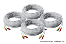 Boost Lorex HD! (4pk) 60Ft. BNC Cables + Powe...