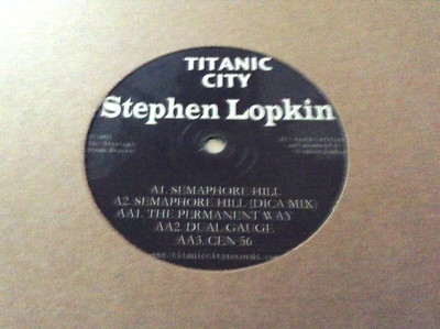 Acid house - deep house - Stephen lopkin - the strategic steam reserve ep - mint