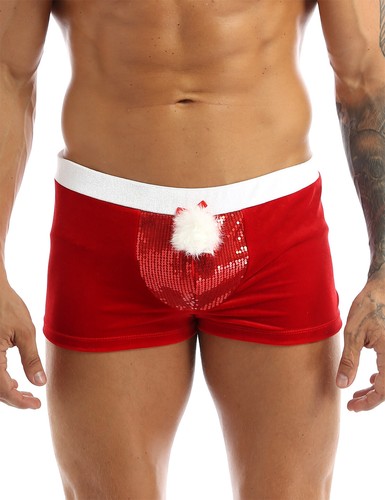 Regalo Navidad Reno Mankini Ropa de Hombre Brief Sexy | eBay