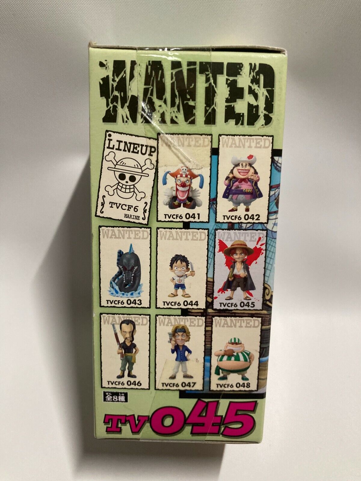 Boneco colecionável One Piece WCF World vol.6 conjunto completo