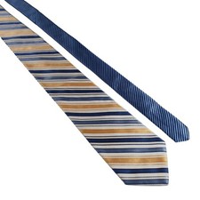 Tommy Hilfiger Mens Necktie Tie Designer Vintage Striped Work Office Dad Gift
