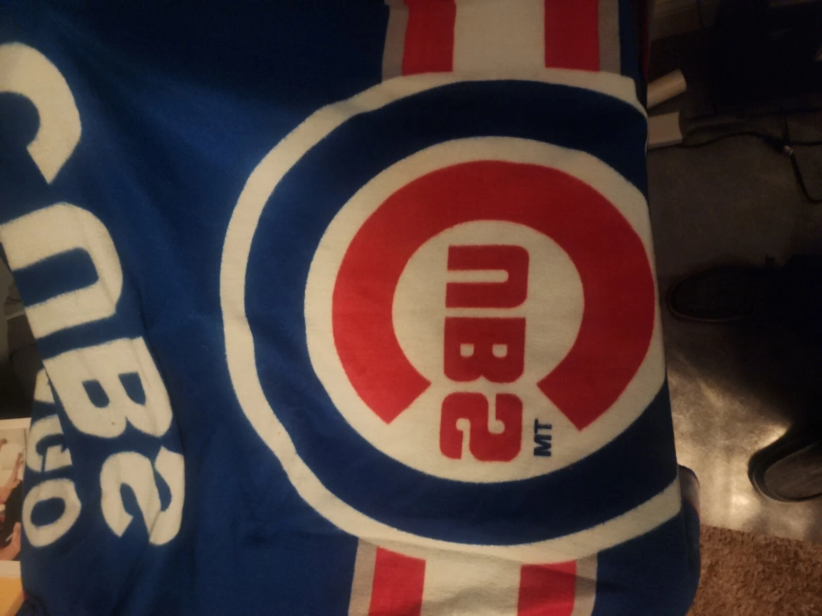 Chicago Cubs Fleece Throw Blanket BD & A