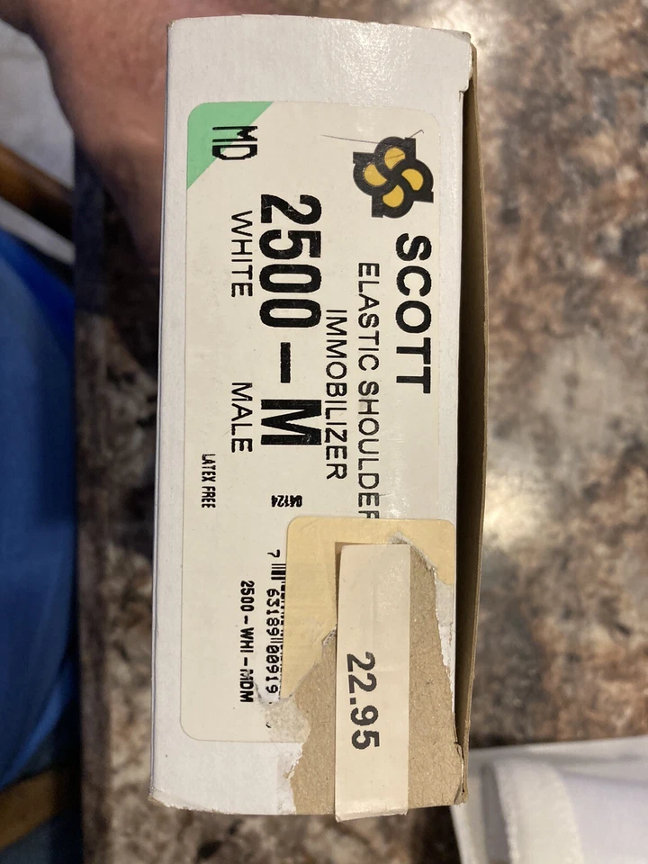 Scott Elastic Shoulder Immobilizer. Male. Medium. 2500-M - Image 2 of 3