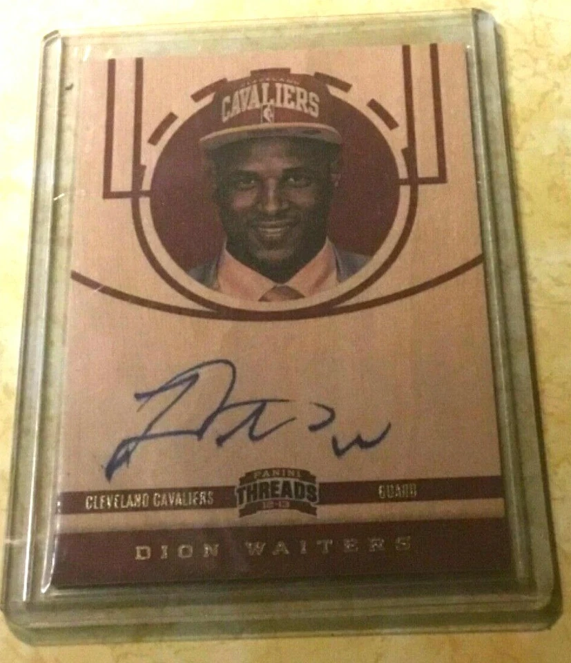 Dion Waiters 2012-13 Panini Threads Rookie Autograph Auto!Cavaliers G/F RC-V2 - Image 3 of 4