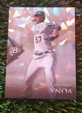 2014 Bowman Platinum Michael Ynoa Atomic Refractor #5/5!! Cracked Ice A's