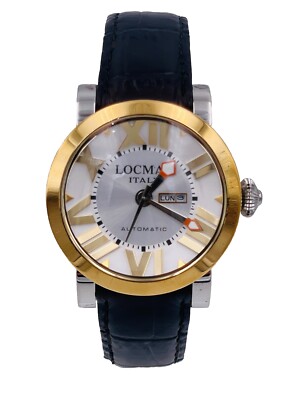 Locman Toscano Watch Ref293WGK/2220 Automatic Gold 18kt Very Discounted New