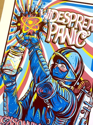 Widespread Panic Jacksonville 1999 Poster Moran Theatre JT