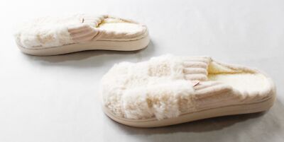 Nordic Peace Women s Fluffy Slippers JL3 White Size US:9.5-10 UK:7.5-8