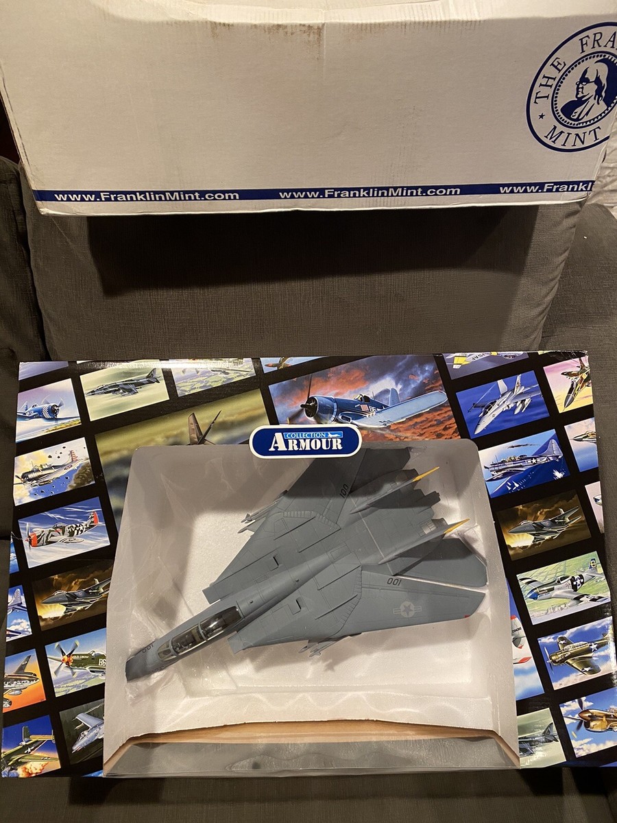 NEW Franklin Mint F-14 Tomcat Bounty Hunter Diecast Armour