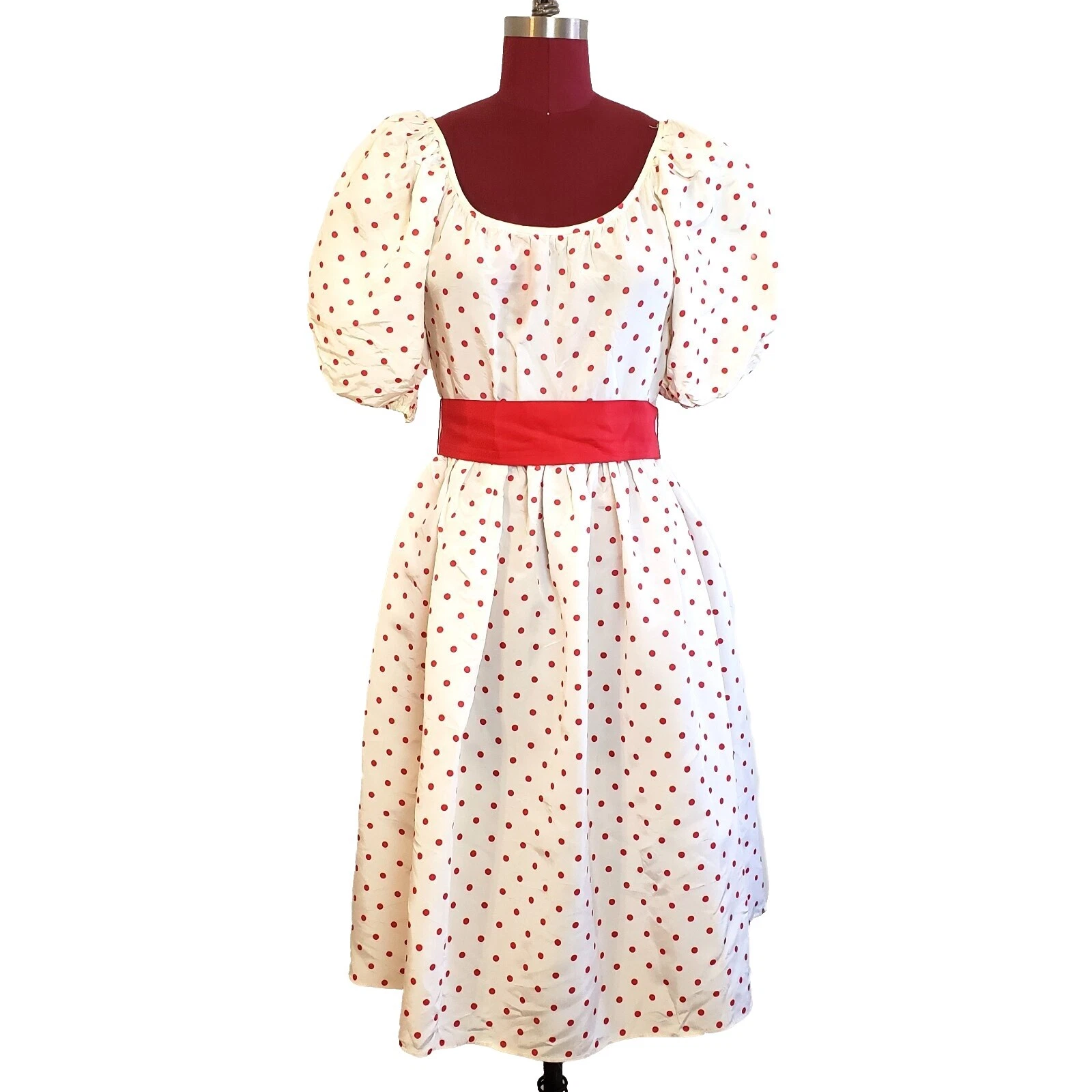 Vestidos Vintage de té de acetato para Mujeres