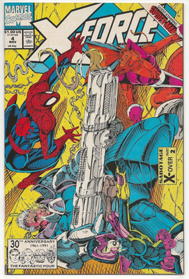 Marvel Comics X-FORCE #4 first printing