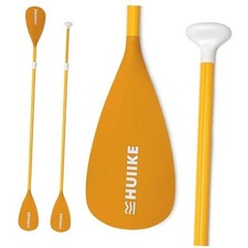  Paddle Board Paddle 2-in-1 Aluminum Sup Paddleboard Oar & Kayak Orange